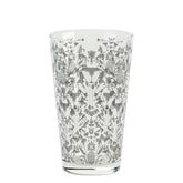 Shaker en verre à motifs argentés 45 cl de Pasabahce